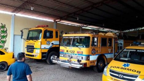 Bomberos de Mingua Guasú dejarán de operar por falta de recursos