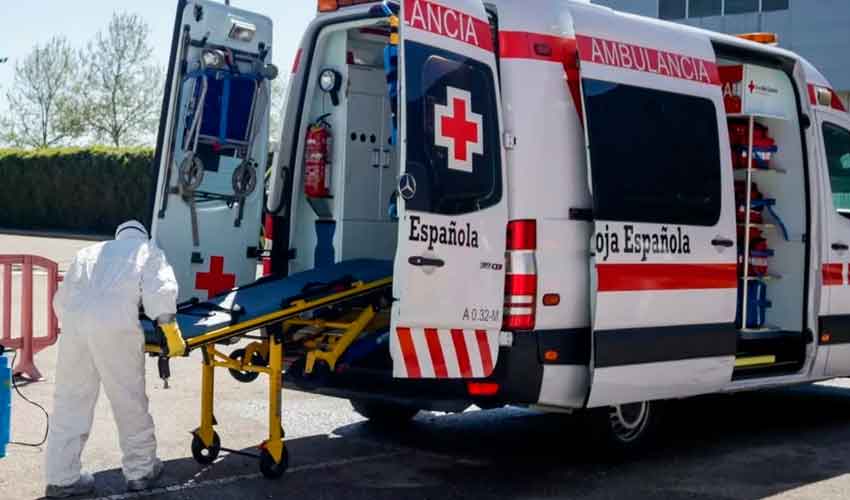 España: "La gente se está muriendo sola en sus casas"