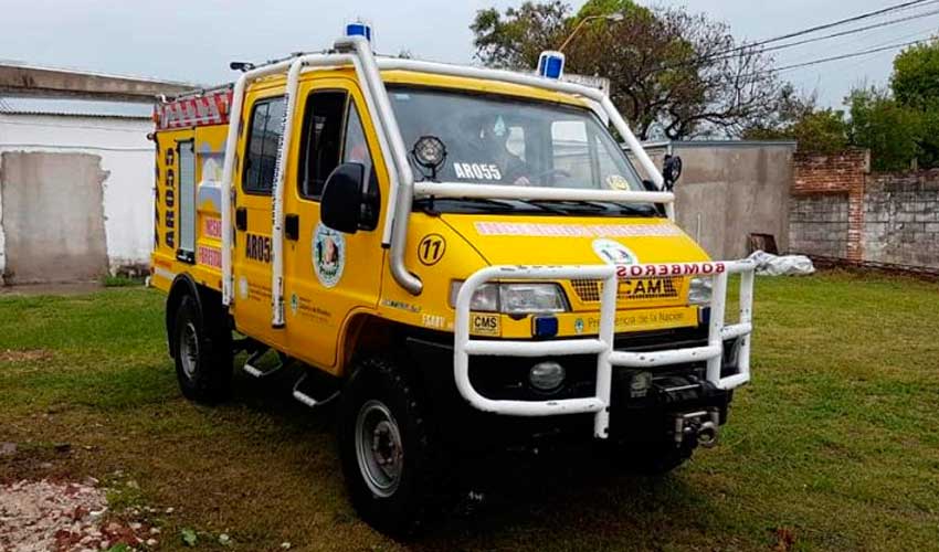 Bomberos de Ramona ya cuenta con autobomba