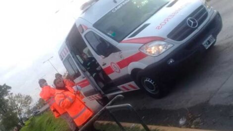 Bomberos Voluntarios entregaron desayunos a las Fuerzas de Seguridad