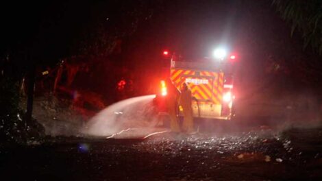 Fueron atacados Bomberos de Lorica que realizaban jornada de desinfección