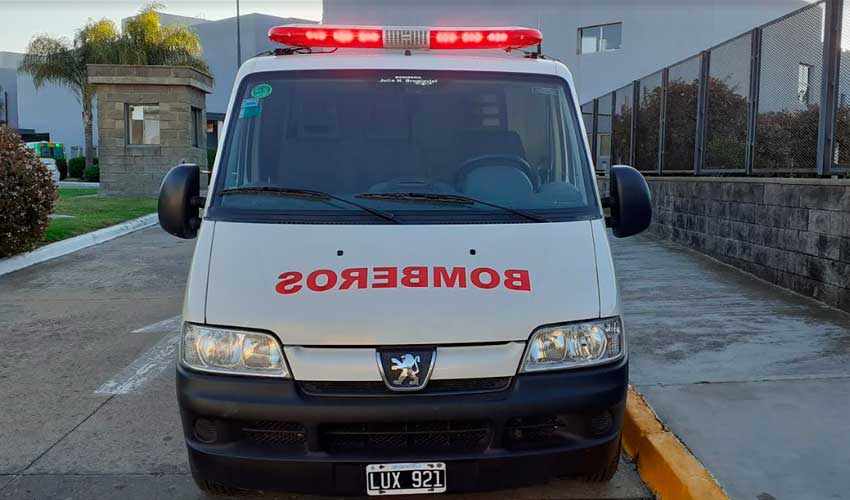 Bomberos de Facundo Quiroga con nueva Unidad de Rescate y traslado
