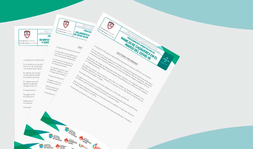 El Consejo Nacional pone en vigencia los Protocolos Operativos CUO