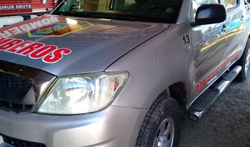 Bomberos de Laguna Paiva presentaron nueva adquisición
