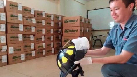 Bomberos Voluntarios de Encarnación estrenará cascos