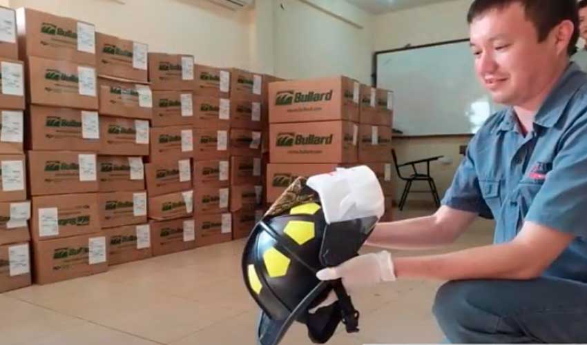 Bomberos Voluntarios de Encarnación estrenará cascos