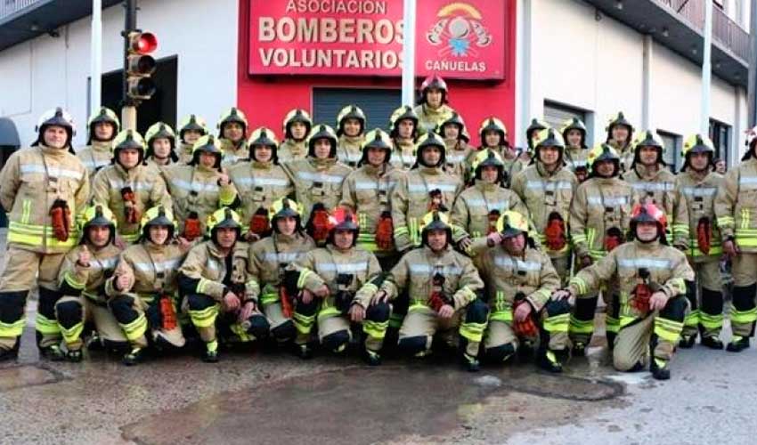 Dio negativo el hisopado a los bomberos que están en cuarentena