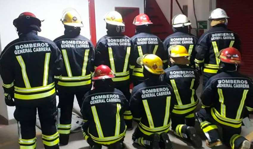 Bomberos Voluntarios General Cabrera con nuevos elementos