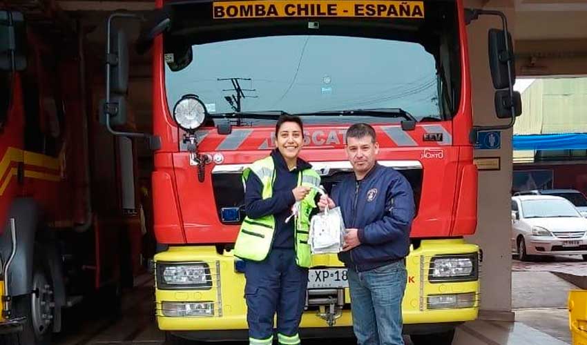 Personal del SAMU en Santa Cruz reside en compañía de Bomberos