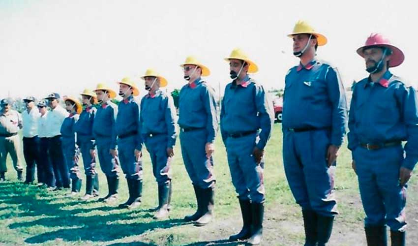 Bomberos Voluntarios de Pavón celebran 25 años de vida