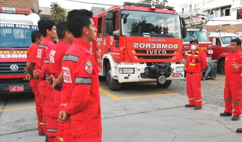 Dos bomberos dieron positivo al coronavirus y piden más pruebas