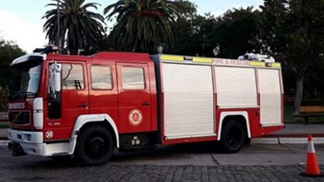 Bomberos Voluntarios de Coronel Dorrego con nueva autobomba