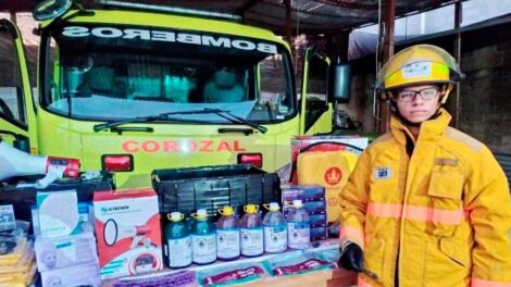 Bomberos de Sucre sin protección frente al COVID-19