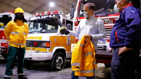 Bomberos Voluntarios de Maipú recibieron nuevo equipamiento