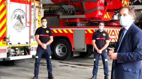 El parque de bomberos de Salamanca cumple 25 años