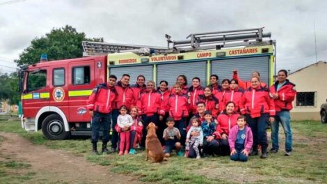 Los bomberos necesitan 500.000 pesos para instalar la luz