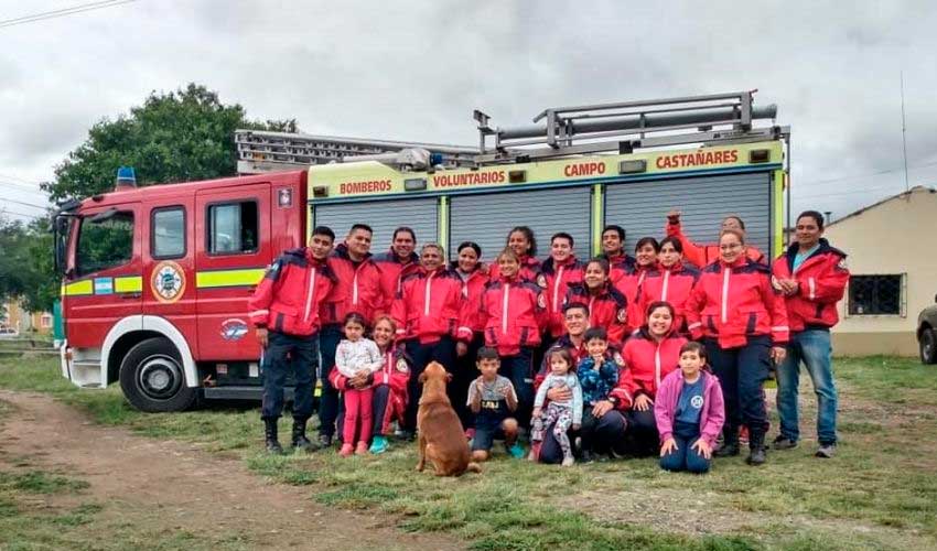 Los bomberos necesitan 500.000 pesos para instalar la luz