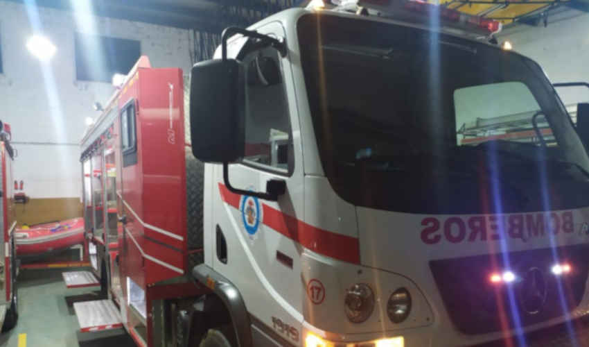 Nuevo autobomba de Bomberos de Bialet Masse