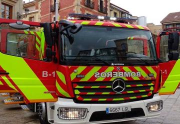 Bomberos de Soria estrenan un nuevo camión autobomba