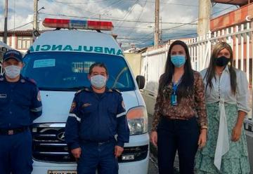 Bomberos Voluntarios de Circasia ya cuentan con ambulancia