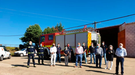 Nueva autobomba para Bomberos de Fuenteguinaldo