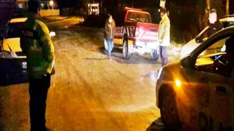 Choque con lesionado y un móvil de Bomberos secuestrado