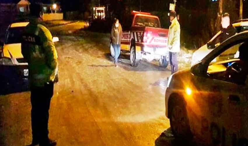 Choque con lesionado y un móvil de Bomberos secuestrado