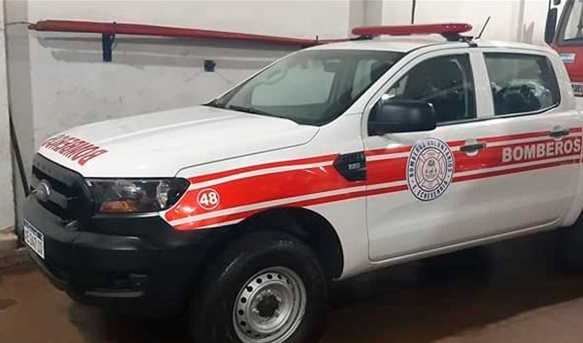 Nueva unidad para Bomberos Voluntarios de Esteban Echeverría