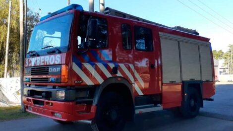 Bomberos Voluntarios de Villa Gesell con nuevo autobomba
