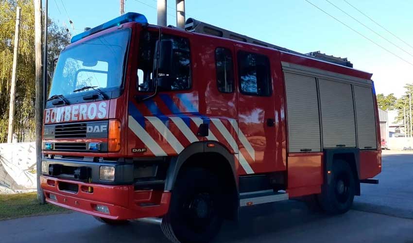 Bomberos Voluntarios de Villa Gesell con nuevo autobomba