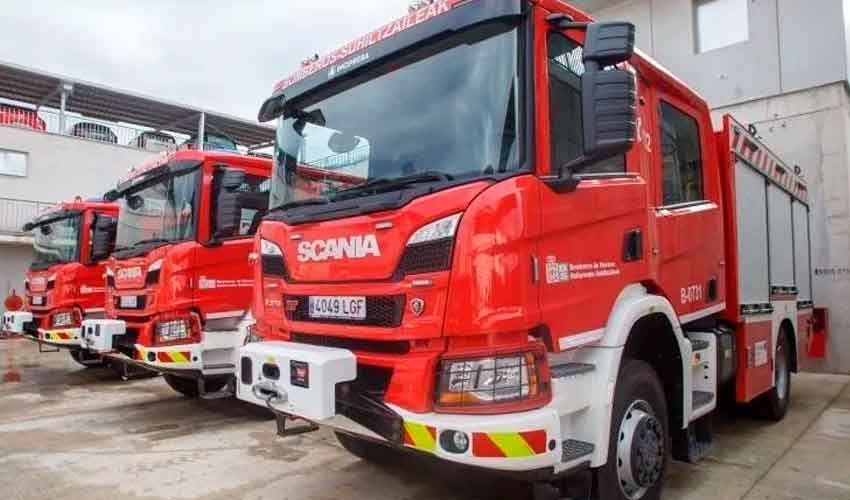 Bomberos de Navarra con nuevos vehiculos