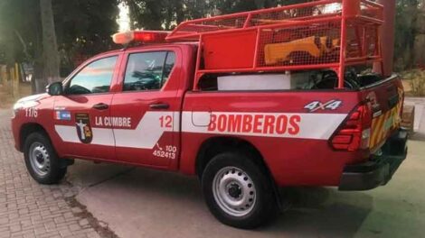 Bomberos de La Cumbre reforzaron unidad contra incendios