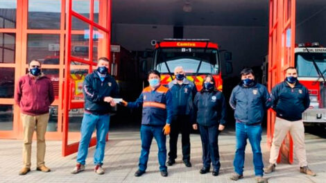 Entregan importante subvención al Cuerpo de Bomberos de Constitución