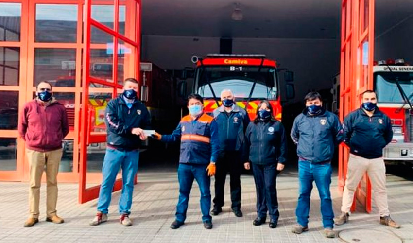 Entregan importante subvención al Cuerpo de Bomberos de Constitución