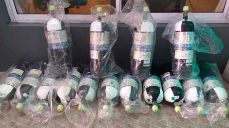 Bomberos de Ezeiza con nuevos equipos de protección