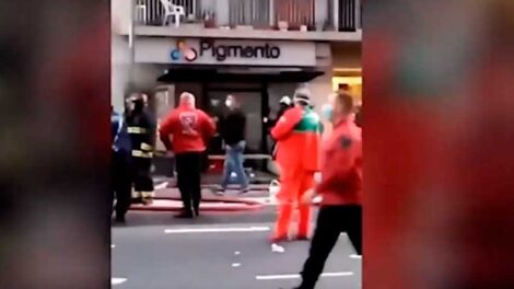 Video: Explosión en perfumería de Villa Crespo