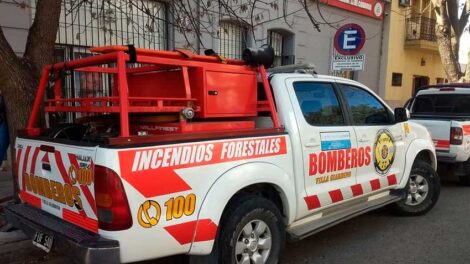 Bomberos de Alejandro Giardino adquirió un Kit Forestal