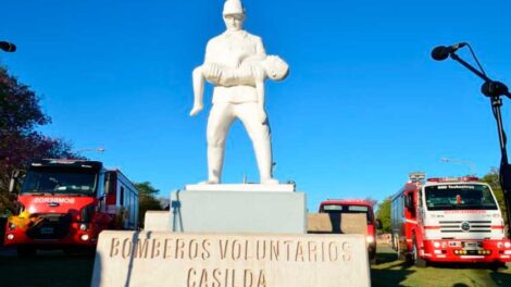Monumento al Bombero Voluntario de Casilda