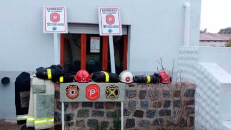 Bomberos de La Garma recibe donaciones, fortaleciendo el servicio de prevención