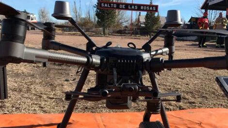 Bomberos de Salto de las Rosas adquirieron nuevo equipamiento