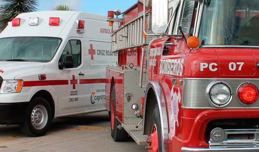 Homenajean a bombero que falleció por Covid-19