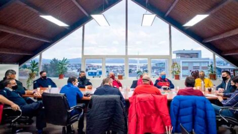 Bomberos se reunieron con el Intendente y definieron una agenda de trabajo