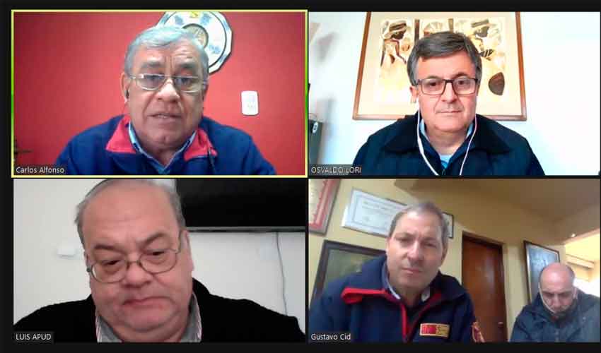 El consejo Nacional realizó una reunión con los Bomberos de La Matanza