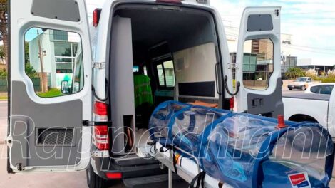 Cápsulas de aislamiento para el traslado de pacientes Covid-19