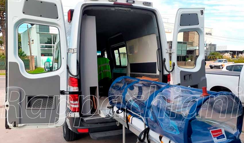 Cápsulas de aislamiento para el traslado de pacientes Covid-19