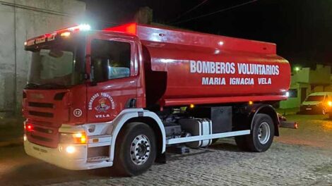 Bomberos de María Ignacia Vela con nuevo móvil