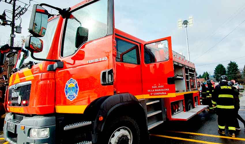 Nueva unidad para la Sexta Compañía de Bomberos de Ciruelos