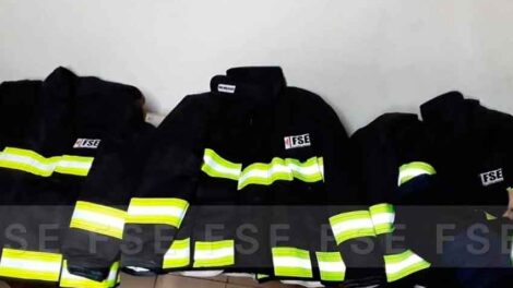 Bomberos de San Enrique con nuevos equipos de protección
