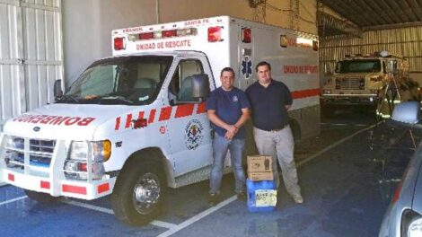 Entrega de Equipamiento para Bombero Voluntarios Franck