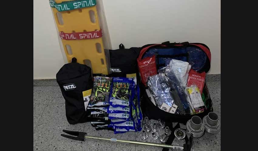 Nuevos equipos para Bomberos Voluntarios de Tafí del Valle